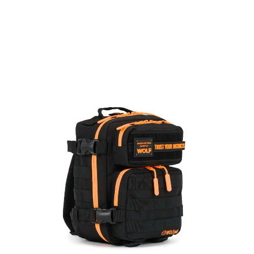 9L Backpack Mini Black Neon Orange | Default Title