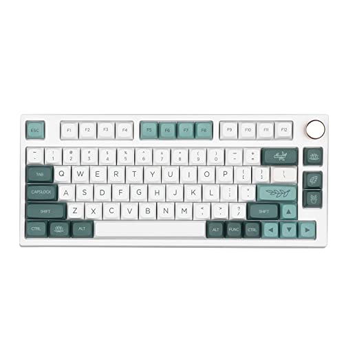 EPOMAKER Botanic Garden 138 Keys XDA Profile PBT Dye Sublimation Keycaps Set for Mechanical Gaming Keyboard, Compatible with Cherry Gateron Kailh Otemu MX Structure - XDA Profile - Botanic Garden