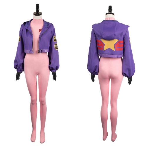 One Piece Anime Lilith Women Pink Set Party Carnival Halloween Cosplay Costume | M