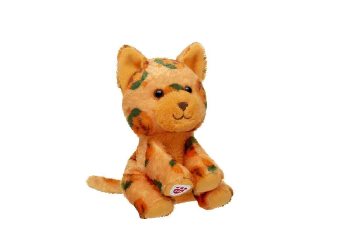 Mini Beans Pumpkin Kitty Stuffed Animal | Build-A-Bear