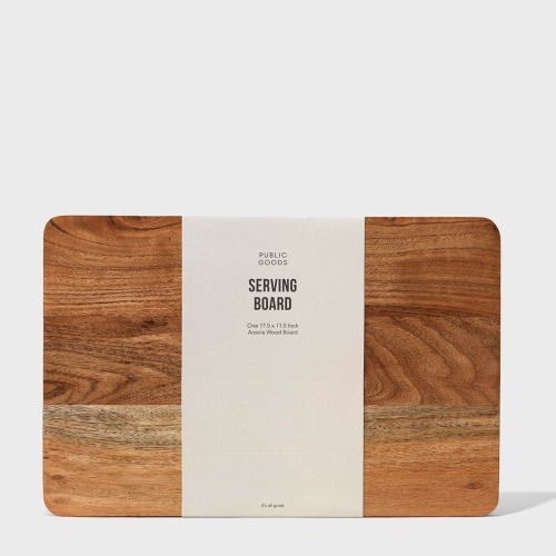 Large Wood Serving Board (17.5" x 11.5") | (17.5" x 11.5")