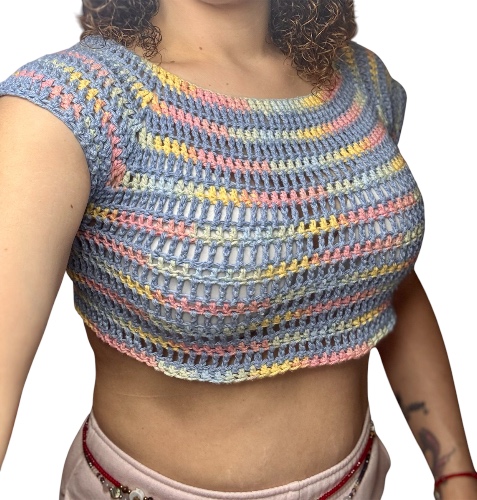 Crop top Tee | L / Twine