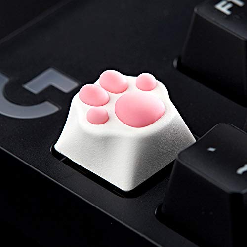 Byhoo Custom Gaming Key Cap Cat Palm Keycap for Cherry MX Switch Machinery Keyboard for ESC Key, Metal Cat Claw Keycap for FPS MOBA Game Players, Keyboard Enthusiasts - FBA