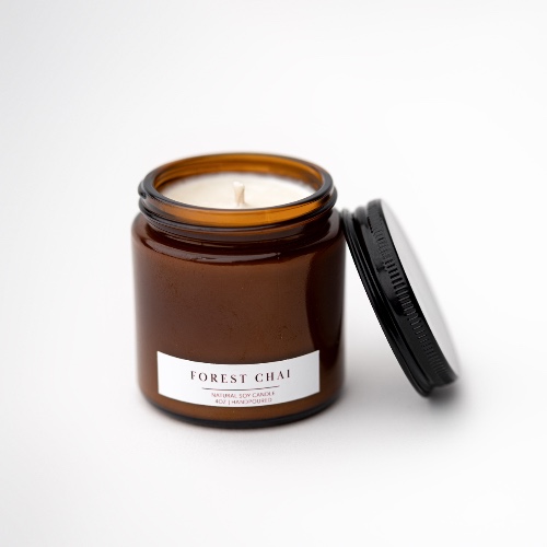 forest chai candle