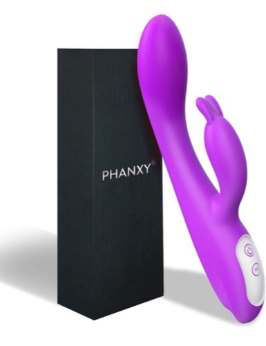 G Spot Rabbit Vibrator with Heating Function (Purple)