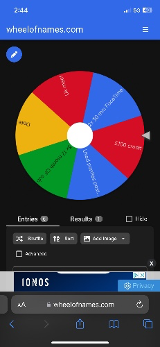 Ultimate spin the wheel