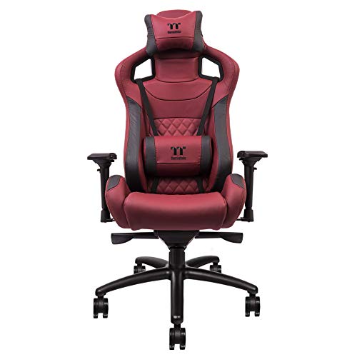 Thermaltake X-Fit Real Leather Burgundy-Red Gaming Chair - Leather Burgundy - X Fit