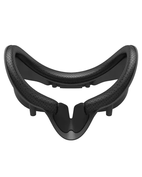 KIWI design VR Facial Interface Bracket with Anti-Leakage Nose Pad, 2 pcs PU Leather Anti-dirt Sweat-Proof Foam Face Cover Pad for Valve Index Accessories - 