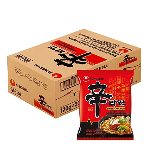 Nongshim Shin Ramyun 120g (Pack of 20)