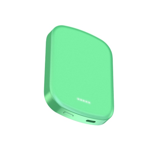 Chargomate Magnetic Portable Wireless Charger And Power Bank For Apple And Android - METALLIC GREEN