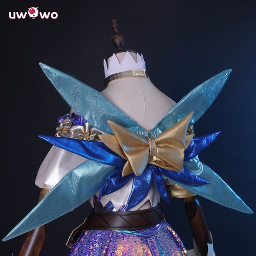 Uwowo Collab Series: Game LOL League of Legends Singer Seraphine Cosplay Costume | Wings