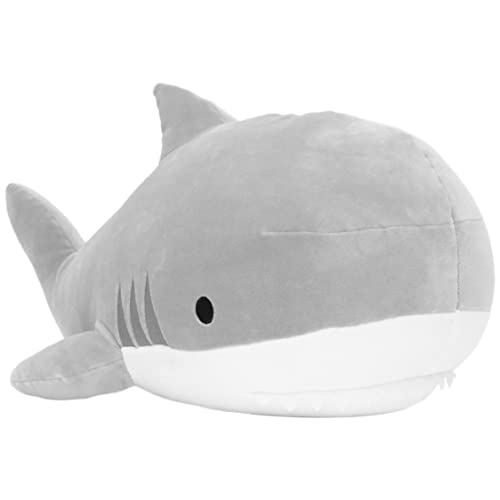 Snuggie Buggies Shark Stuffed Animals Ultra Soft Plush Cute Stuffed Shark Toy Stuffed Animals for Girls and Boys - Gray Shark