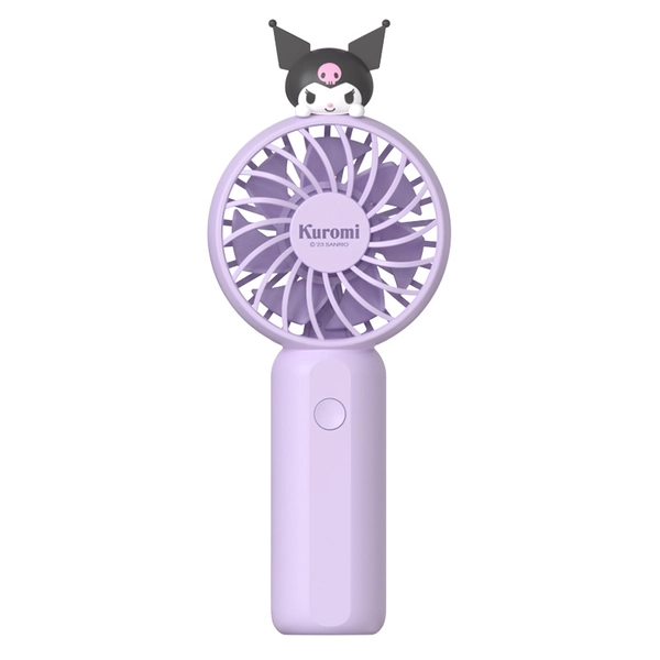 Official Mini Fan Cute Handheld Fan Rechargeable Hello Kitty Portable Fans - Kuromi