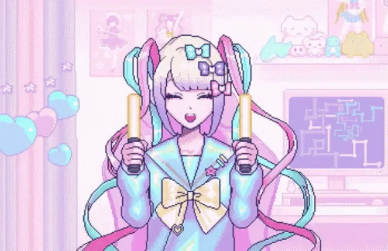 Needy Girl - Internet Overdose costume