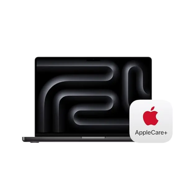 Apple 2023 MacBook Pro Laptop M3 Pro chip with 12‑core CPU, 18‑core GPU: 14.2-inch Liquid Retina XDR Display, 18GB Unified Memory, 1TB SSD Storage; Space Black with AppleCare+ (3 Years)