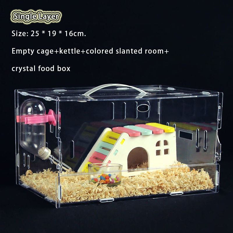 Extended Hamster Cage for Snoopy!