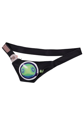 Gekko Cosplay Bag Initiator Gekko Backpack Hiking Fanny Bag Waist Bag Daypack Passport Bum Bag Halloween (Black(One Size)) - Black( One Size)