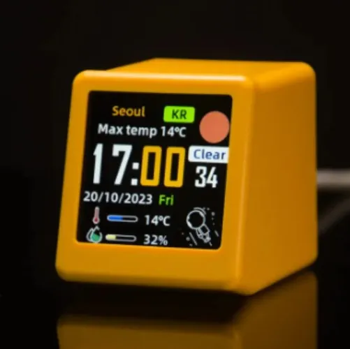 Portable Wifi Weather Station Display