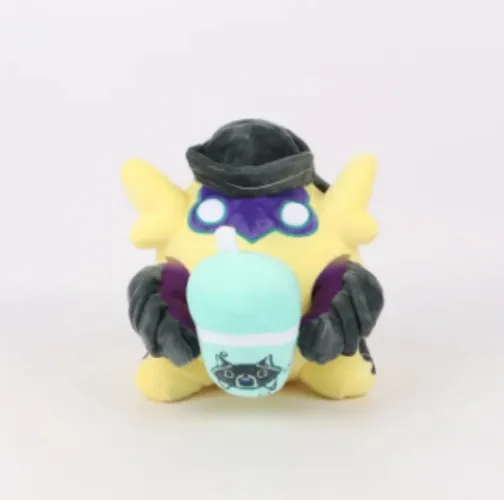 Wingman Plushie!! Lil' bro drinking boba