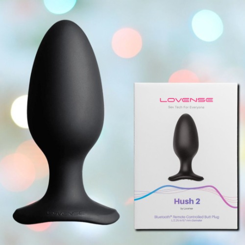 Lovense Hush 2 Vibrating Butt Plug - Large