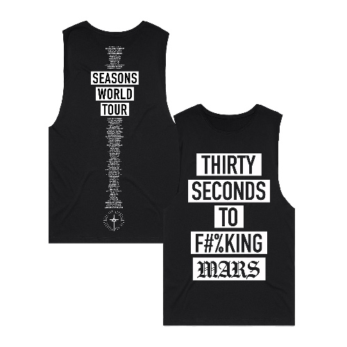 Seasons World Tour TSTFM Censored Tank | Black / 2X-Large