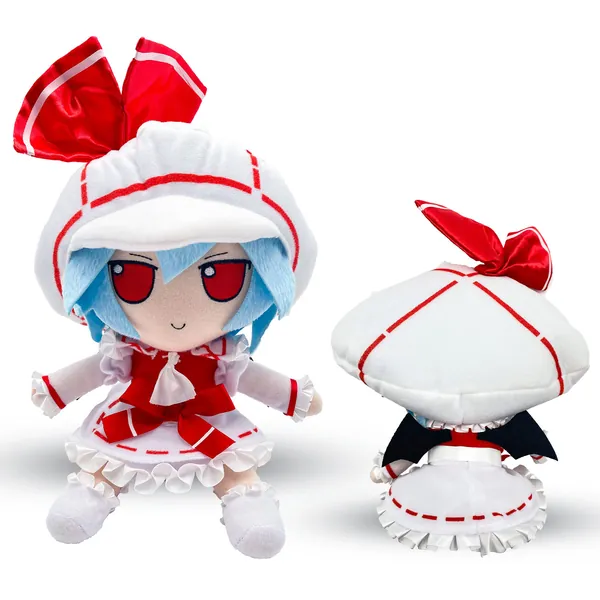 Deaboat Touhou Project Plush Remilia Doll Stuffed Toys Plushie for Fans Kids Birthday Halloween Christmas (F, 20cm/8inch) - F 20cm/8inch