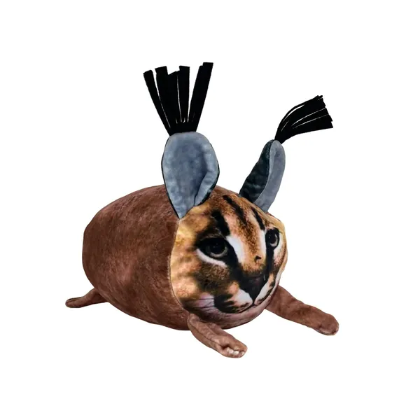 Floppa Plush, Big Floppa Cartoon Cat Plushie, Floppa Toy Plush Stuffing, 8.6 Inches Tall, Soft and Cute Animal Plush Toy Soft and Cute for Friends and Fans -