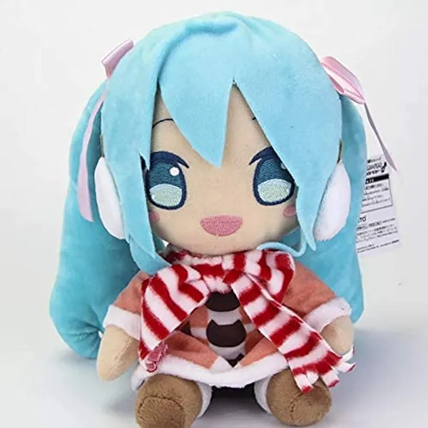 Xiumui Hatsune Miku 10" Soft Stuffed Plush Doll (Pink Skirt) - Pink Skirt