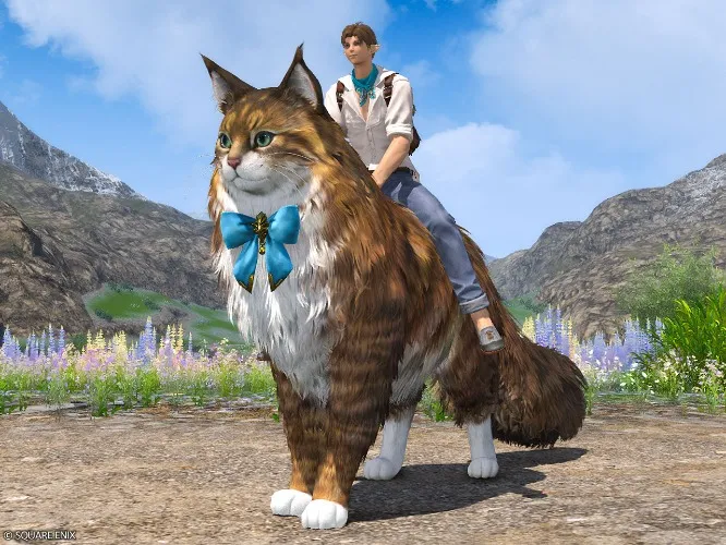 🌙 FINAL FANTASY XIV Online Store Shagcat Mount