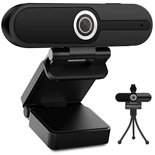 4K Webcam with Cover & Tripod