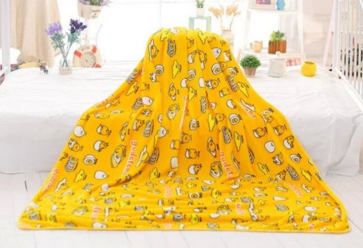 Happy Egg Blanket - 78"x59"