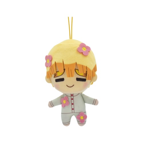 Demon Slayer Agatsuma Zenitsu Plush Toy Strap - C