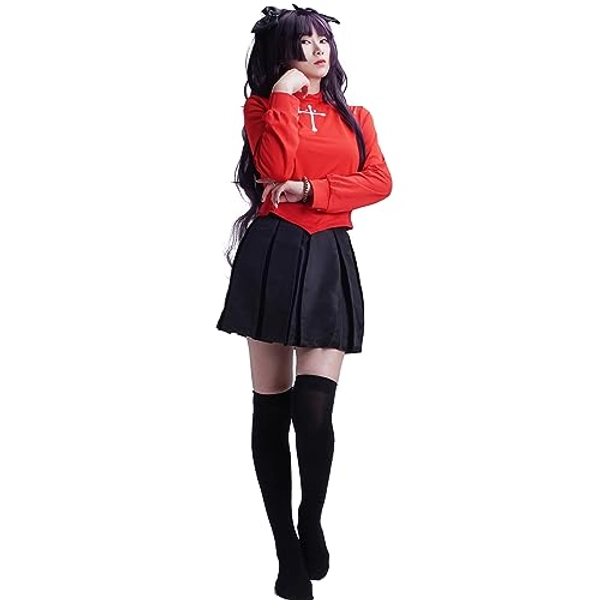 CoolChange Cosplay Kostüm von Rin Tohsaka für Fate Fans | Größe: L