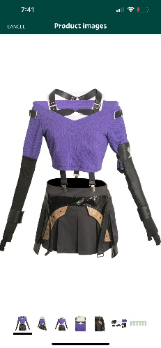 tifa lockhart sweater cosplay 