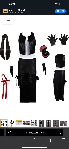 Tifa Lockhart cosplay