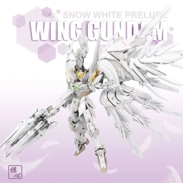 Unassembled 1/100 Wing Gundam Snow White Prelude(Supernova)