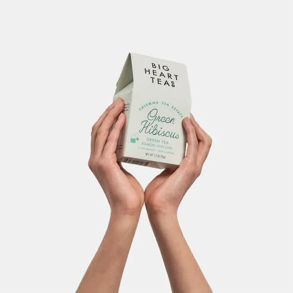 Big Heart Tea Co. 10 Pack Tea | Green Hibiscus