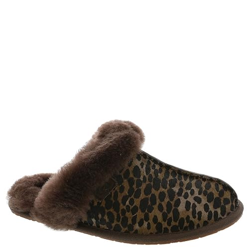 UGG Women's Scuffette Caspian Slipper - 8 - Burnt Cedar