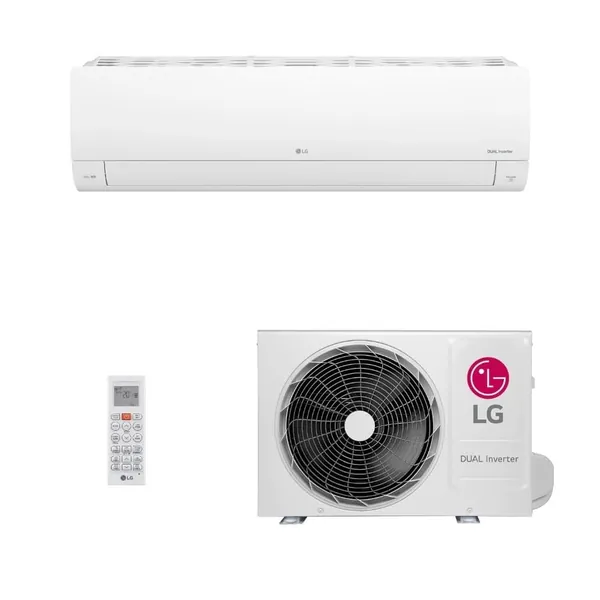 Ar-condicionado Lg Dual Inverter Voice + IA 9000 Btus Frio Branco S3-q09aa31a - 220v
