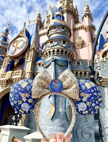 Disney World 50th Anniversary Inspired Celebration Ears. | Etsy