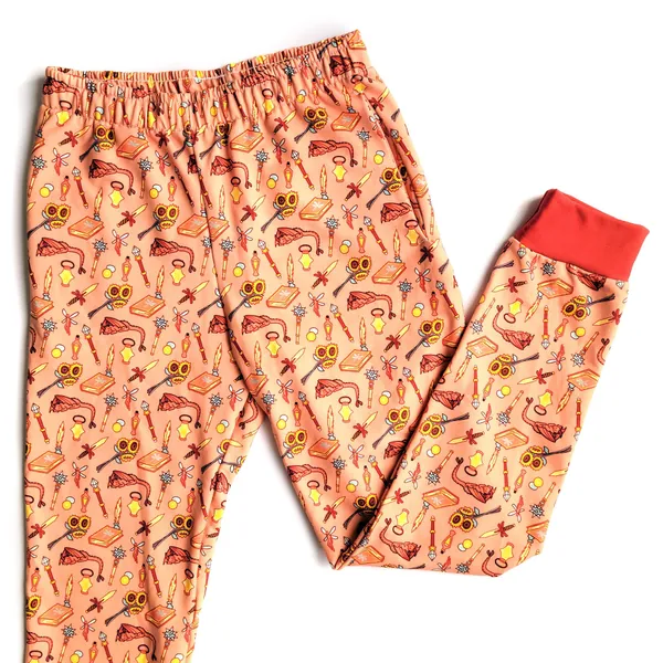 Summer Warlock Women&#39;s Joggers, Dungeons and Dragons joggers, D&D lounge pants