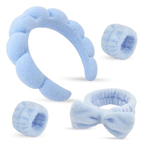  Spa Headband & Wristband Set 