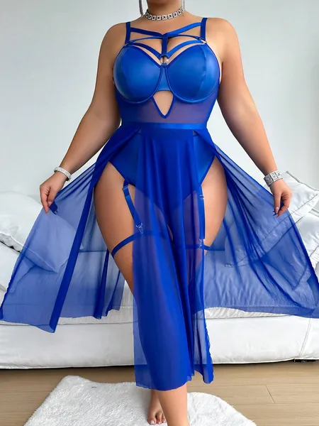 Plus Size Women's Sexy Lingerie Set