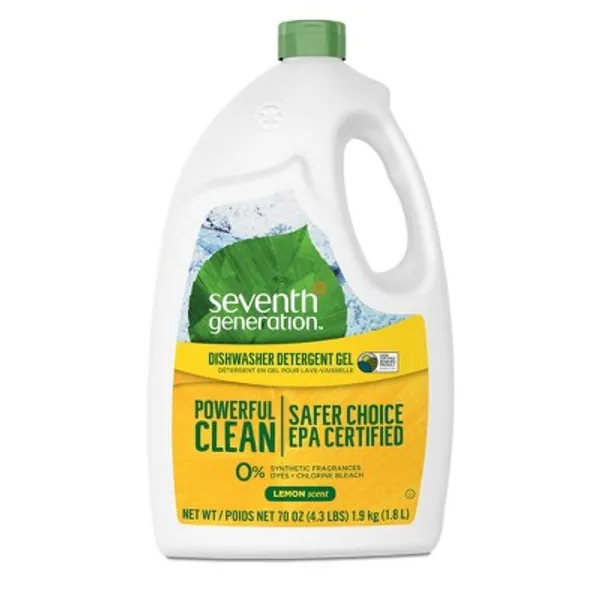 Seventh Generation Lemon Natural Dishwasher Detergent Gel