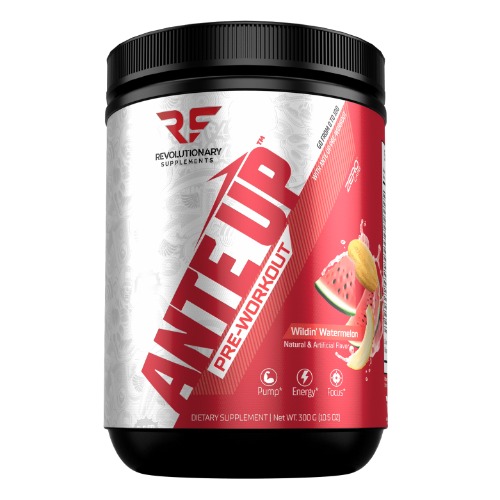 Ante Up Pre-Workout - Premium Energy Enhancer - Wildin' Watermelon