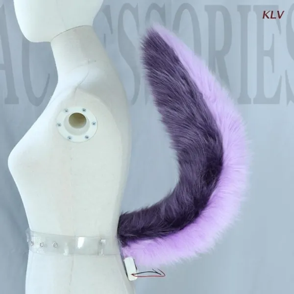 23.23US $ 24% OFF|Electric Tail Swings Furry Tail Costume Fox Tail Cosplay Plush Tail Cosplay Halloween Fancy Dress Costume Carnival 6xda - Costume Props - AliExpress