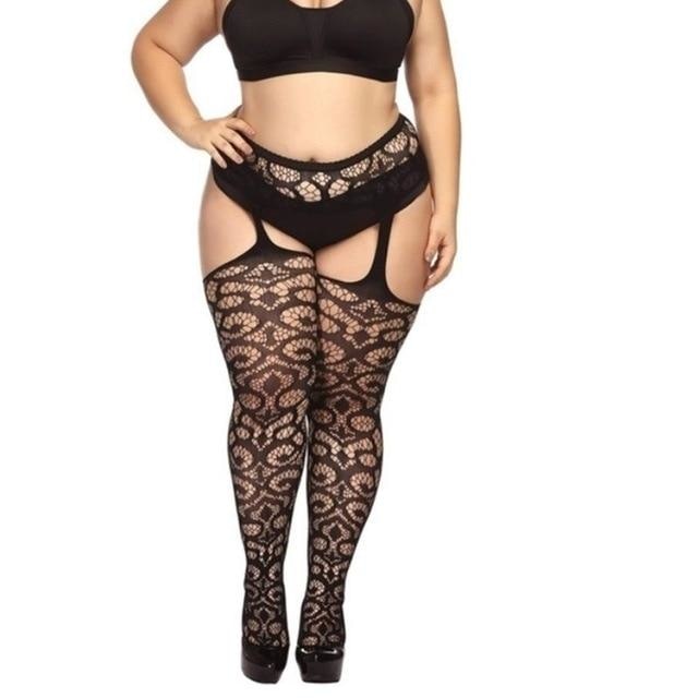 Plus Size Pantyhose - Style 5