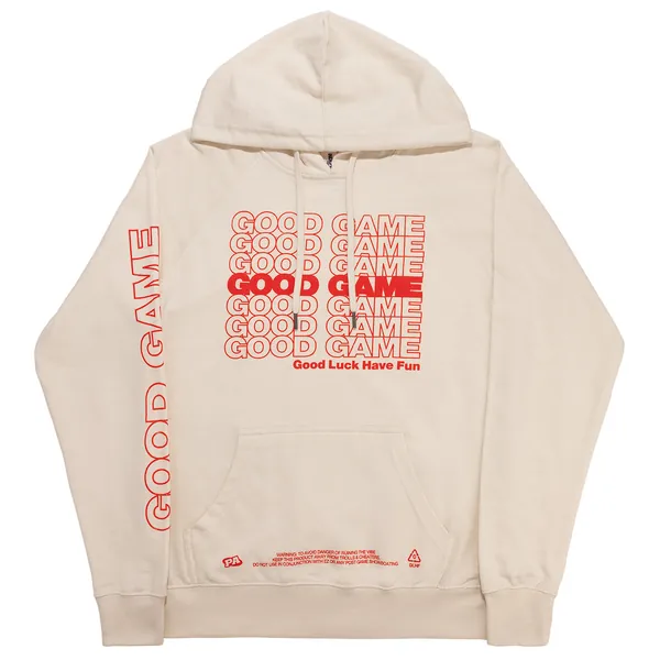 Good Game Lightweight Terry Hooded Pullover | XL / Unisex
