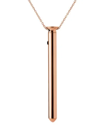 Vesper 2 Vibrator Necklace |  Rose Gold