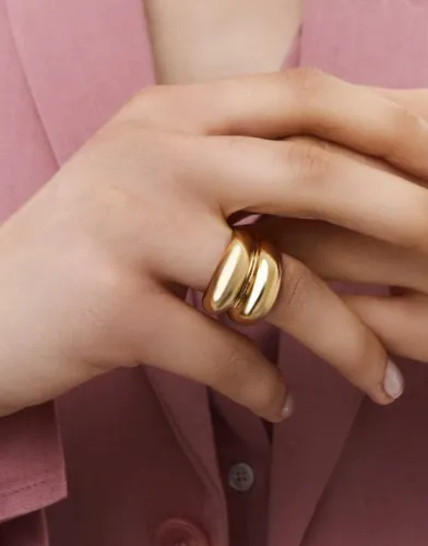 Double Rebecca Ring - Hey Harper: The Original Waterproof Jewelry Brand